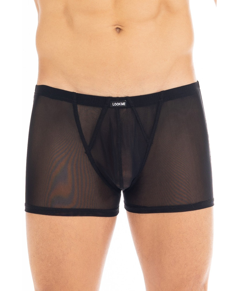Boxer résille noir malibu
